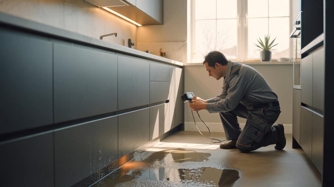 underfloor heating leak detection
