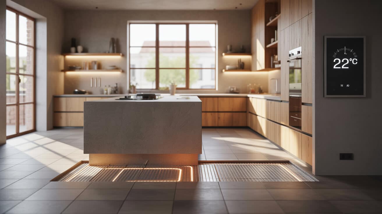 underfloor heating slow heat-up