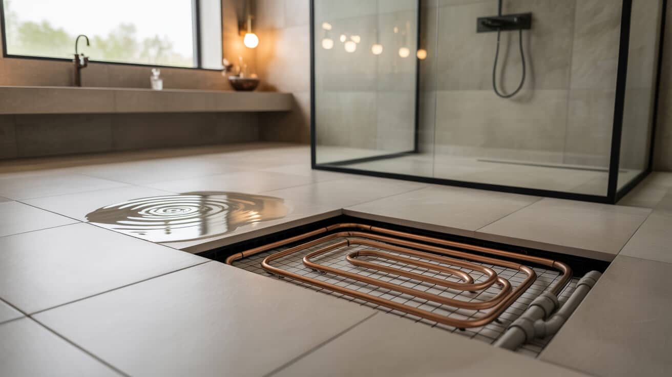 underfloor heating system noise