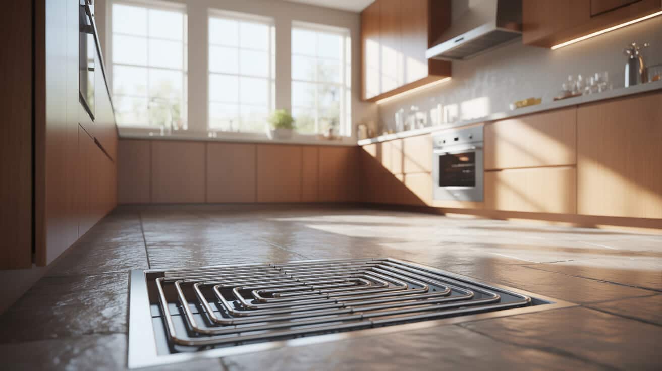 underfloor heating uniform heat