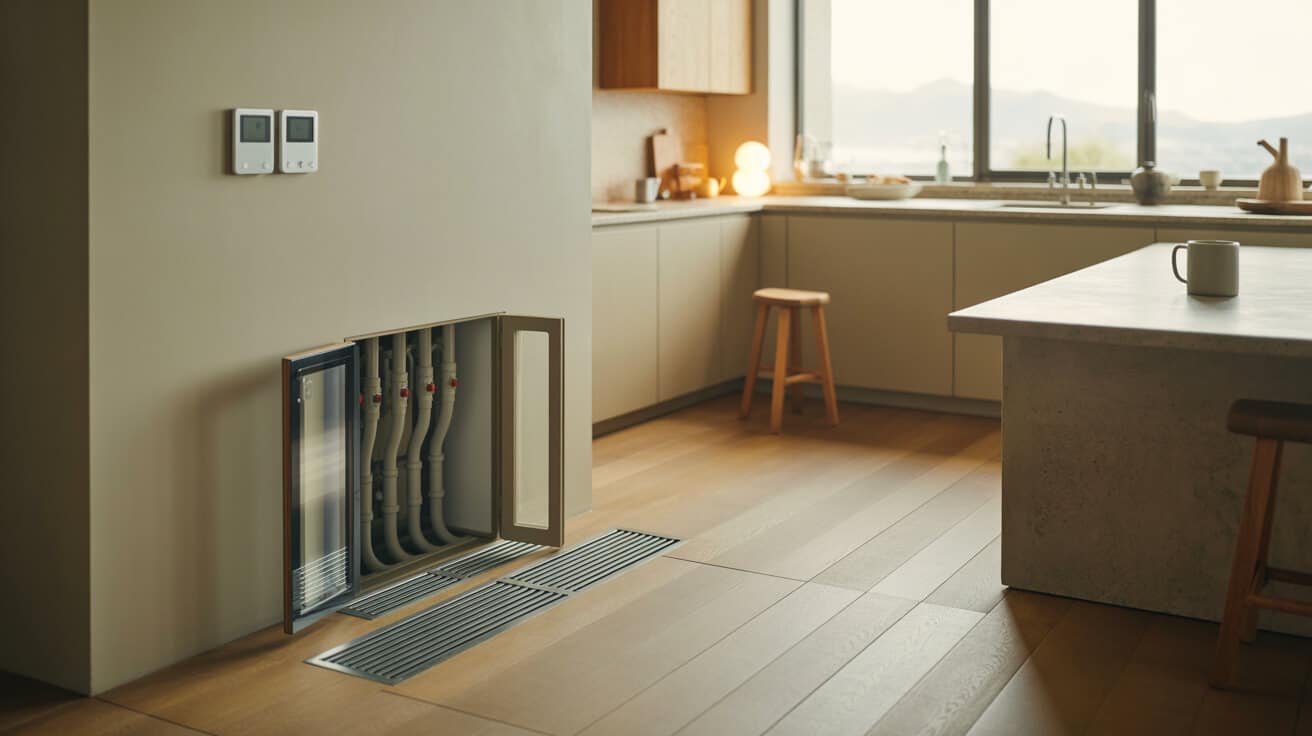 underfloor heating zoning setup