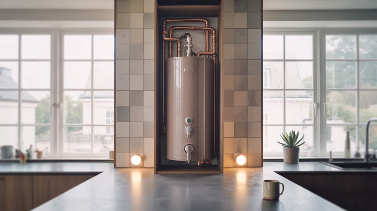 unvented hot water cylinder installation